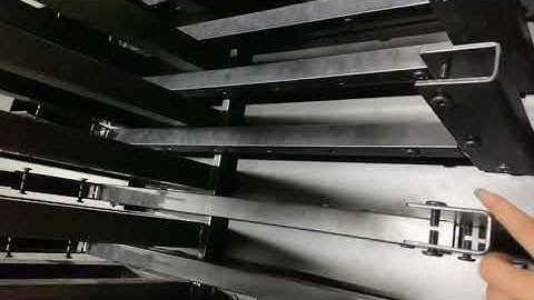 Sliding Porcelain Tile Slab Display Rack , Showroom Stone Slab Display-CT606