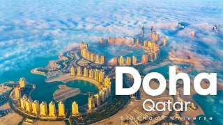 Doha city in qatar tour 4k bluemoon universe