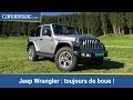 Jeep wrangler 2018  toujours de boue 