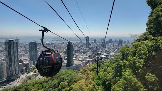 Exploring the Skies: A Spring Visit to Nunobiki Herb Garden in Kobe(4K ASMR)