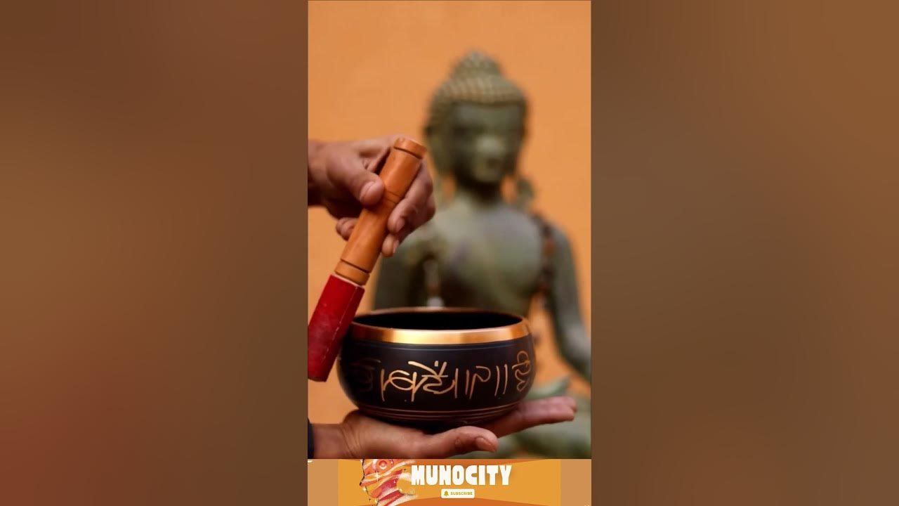 The Calming Sound of a Tibetan Singing Bowl