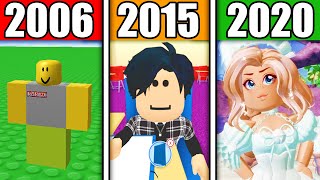 The Most Played Games On Roblox (2006-2020) | REACTION