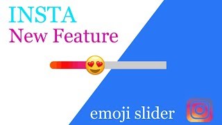 Instagram New Feature - emoji Slider Sticker (How to use) screenshot 4