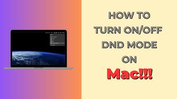 macOS Tahoe 26: How to Turn ON/OFF Do Not Disturb on Mac