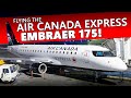 Flying the air canada express embraer 175