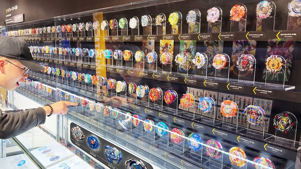 BEYBLADE PARK Full Tour | BIGGEST BEYBLADE MUSEUM SHOWCASE For 