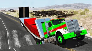Trucks vs Potholes #9 | BeamNG.DRIVE
