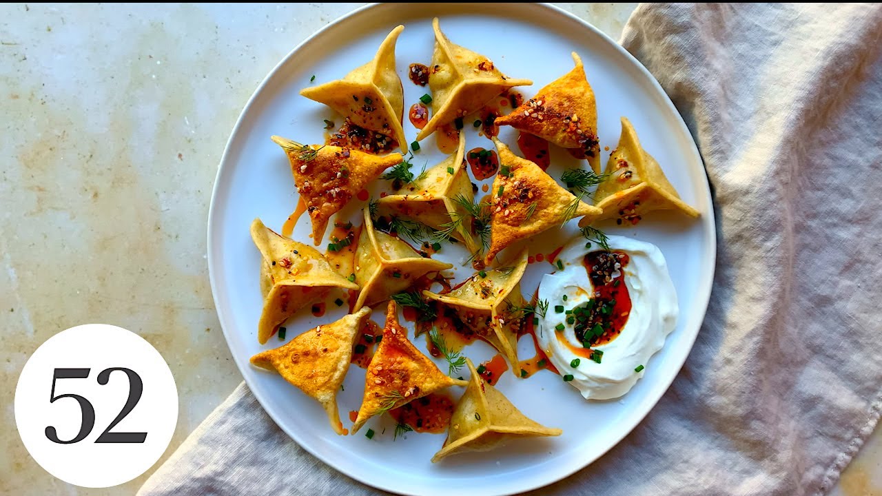 How to Make Bagel & Lox Dumplings | At Home With Us | Food52