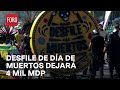 Desfile del Día de Muertos 2023 en CDMX dejará derrama de 4 mil MDP - Las Noticias
