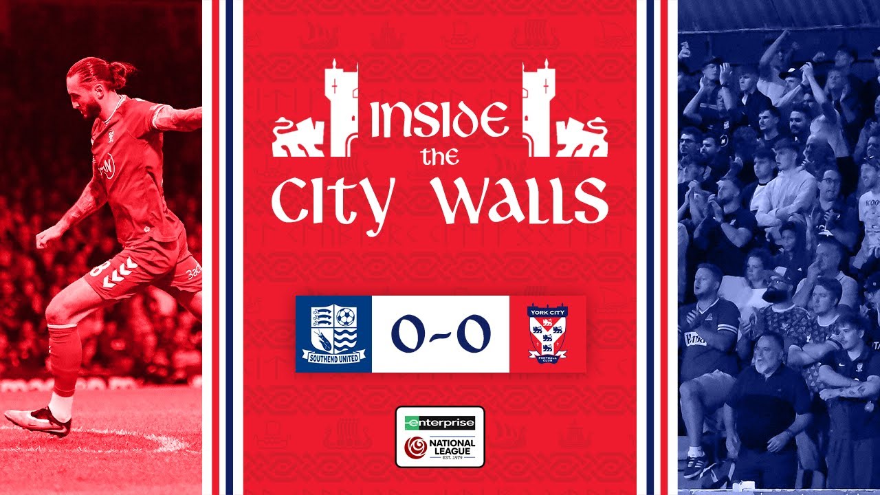 📹 Inside The City Walls | Southend United 0-0 York City | 2025/26