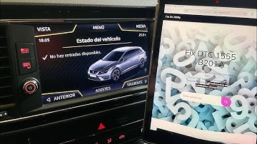 How to Fix Software Error B201A Seat Leon 5F Infotainment 8” Screen/Borrar Eliminar New Key Pantalla