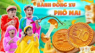 NGHIỆN BÁNH ĐỒNG XU PHÔ MAI KÉO SỢI | Tấm Nếm Thử Ngon Lành | Biệt Đội Tấm Cám | Miu Miu TV