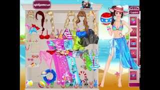 Game Barbie Beach Dress-Up,game for girl,game for baby screenshot 3