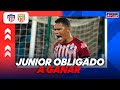  junior de barranquilla 11 envigado  amargo empate en casa  rueda de prensa en vivo