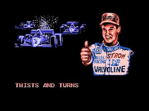 NES Longplay [956] Al Unser Jr. Turbo Racing (US)