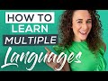 How to Learn Multiple Languages AND TWO Languages at ONCE!