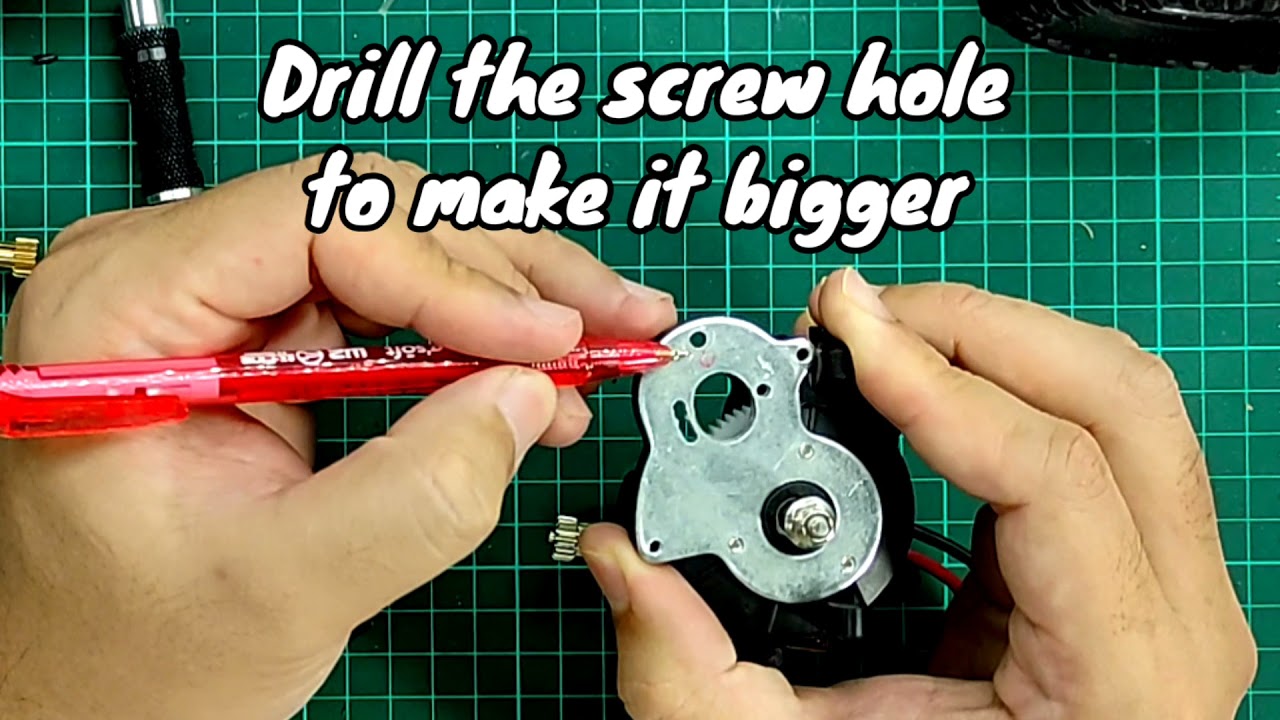 How to Upgrade 1/12 Crawler MN86K MN86KS Motor | 540 Brushed Motor | Modified MN86K Motor Mount