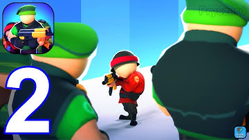 Total Army Clash - Gameplay Walkthrough Part 2 Levels 21-40 Army Commander (iOS,Android)