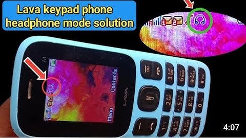 Lava A1 josh Earphones mode Problem Solution,All Lava keypad mobile Headphone mode Solution