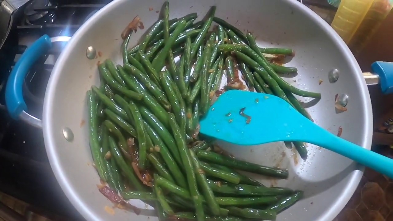 Fresh Green Beans adobo By Olivia Patenio/simpleng lutong bahay YouTube