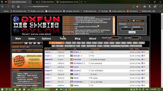 HF Amateur radio band plan and DXfunCluster website