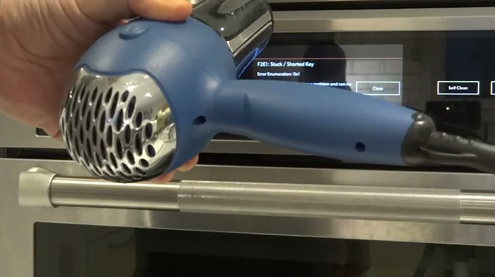 Jenn-Air oven F2E1 stuck/shorted key