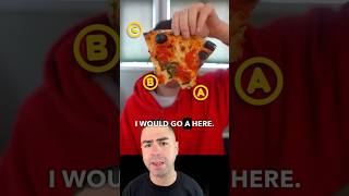 Why does he eat like this?! 🍕