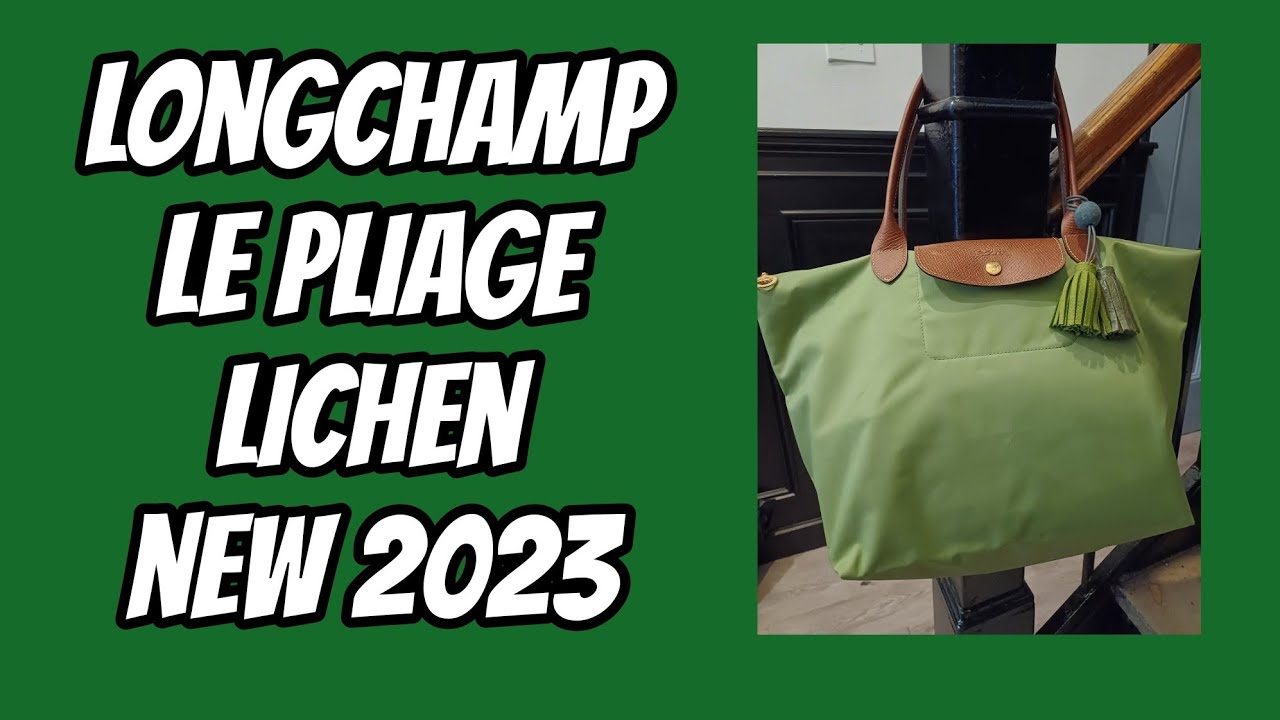 Longchamp Le Pliage Lichen New for 2023 - YouTube