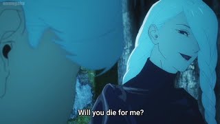 Mei mei asks ui ui to die for her | Jujutsu kaisen season 2 episode 14