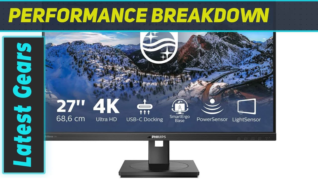 Philips 279P1/00 27-Inch 4K USB-C Monitor Review - YouTube