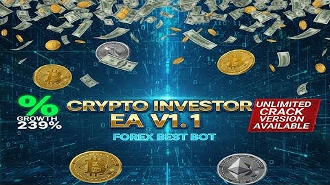 Crypto Investor EA V1.1 Forex Best Bot MT4 EA (Build +1441) No DLL