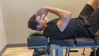 CSC: Cervical Flexion Post-Isometric Relaxation (PIR) Stretch