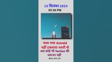 Thumbnail of Asteroid Hitting The Moon🌒💥#lunarsurface #telescope #moon  #asteroid #nasa #space #shorts