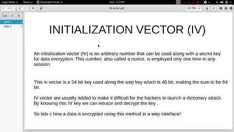 What is Initialization Vector(IV)?How Hackers use to Exploit the WEP interface!