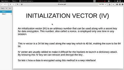 What is Initialization Vector(IV)?How Hackers use to Exploit the WEP interface!