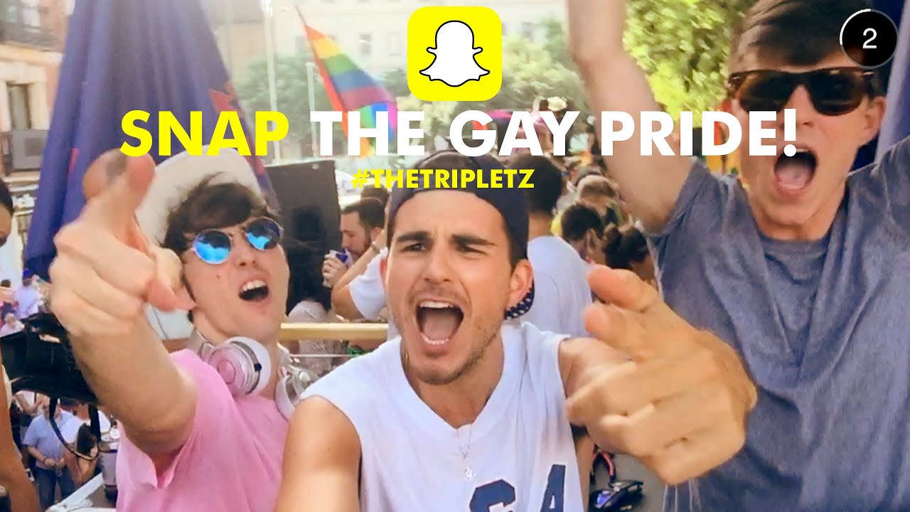 Snap the GAY PRIDE - #TheTripletz - VLOG - YouTube