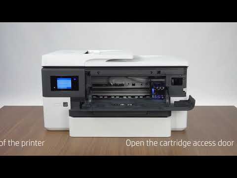 HP Officejet Pro 7720 (A3) Product Unboxing 