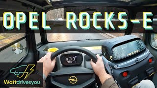 [NEW 2022] OPEL ROCKS-E | POV ELECTRIC DRIVE | wattdrivesyou Episode 001