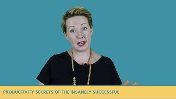 Video 24 - Batch Processing - Productivity Secrets of the Insanely Successful