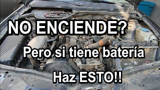 Mi Carro NO enciende PERO si TIENE batería | REVISA ESTO!! | MECÁNICA BÁSICA FÁCIL
