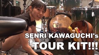 SENRI KAWAGUCHI's TOUR KIT!!!