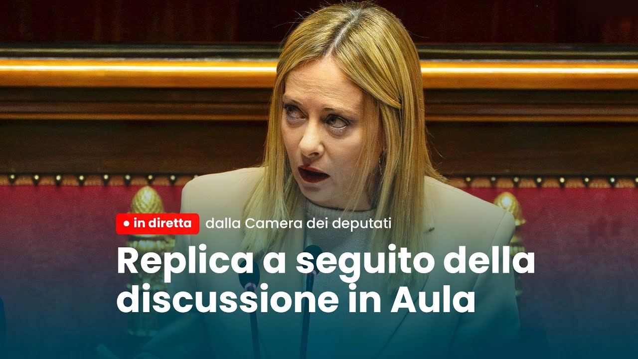 🔴 Dalla Camera dei deputati, il mio intervento di replica in seguito alla discussione in Aula.