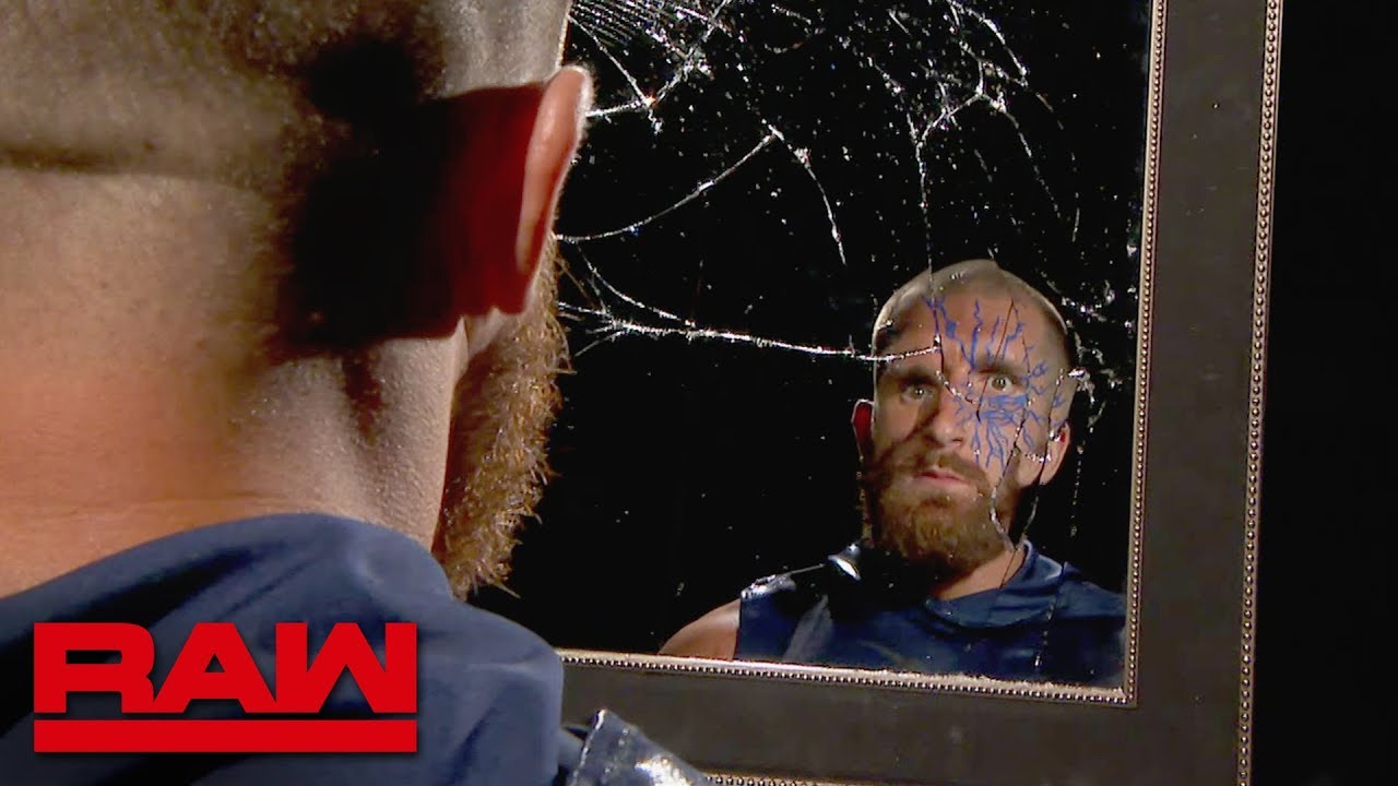 Mojo Rawley reveals his new reflection: Raw, April 8, 2019 - YouTube