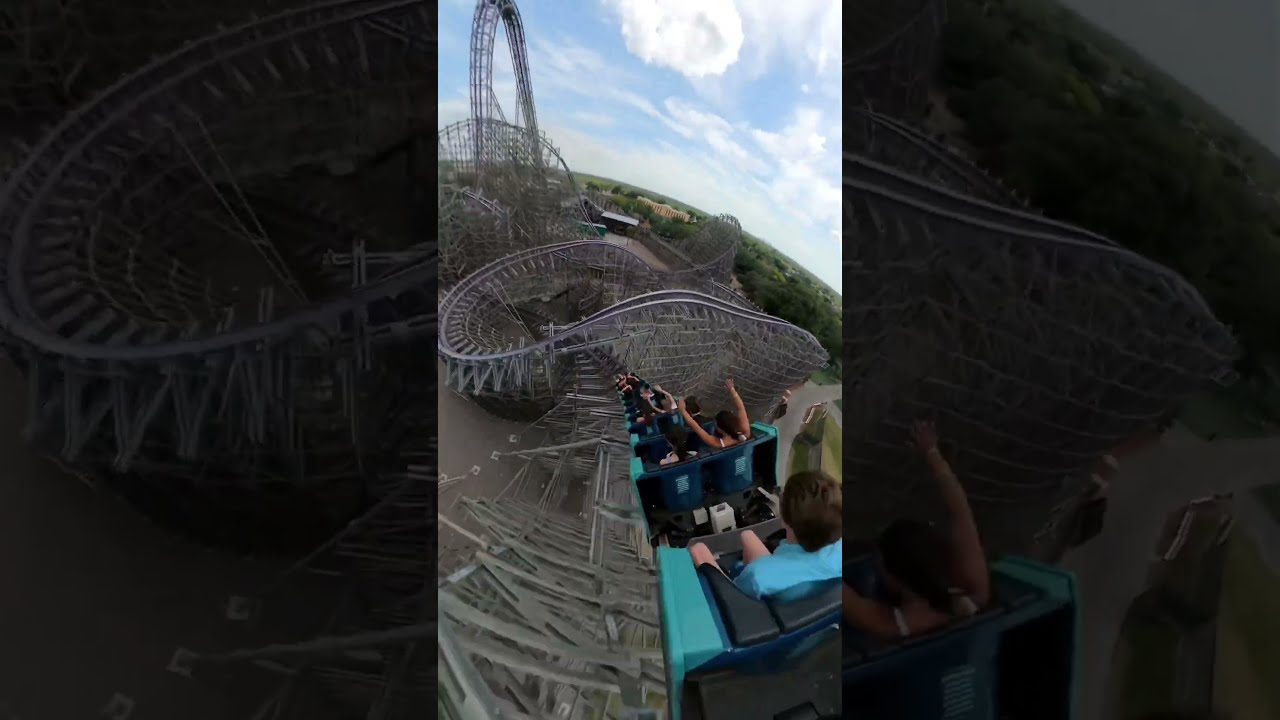 Worlds TALLEST FASTEST STEEPEST Hybrid Coaster