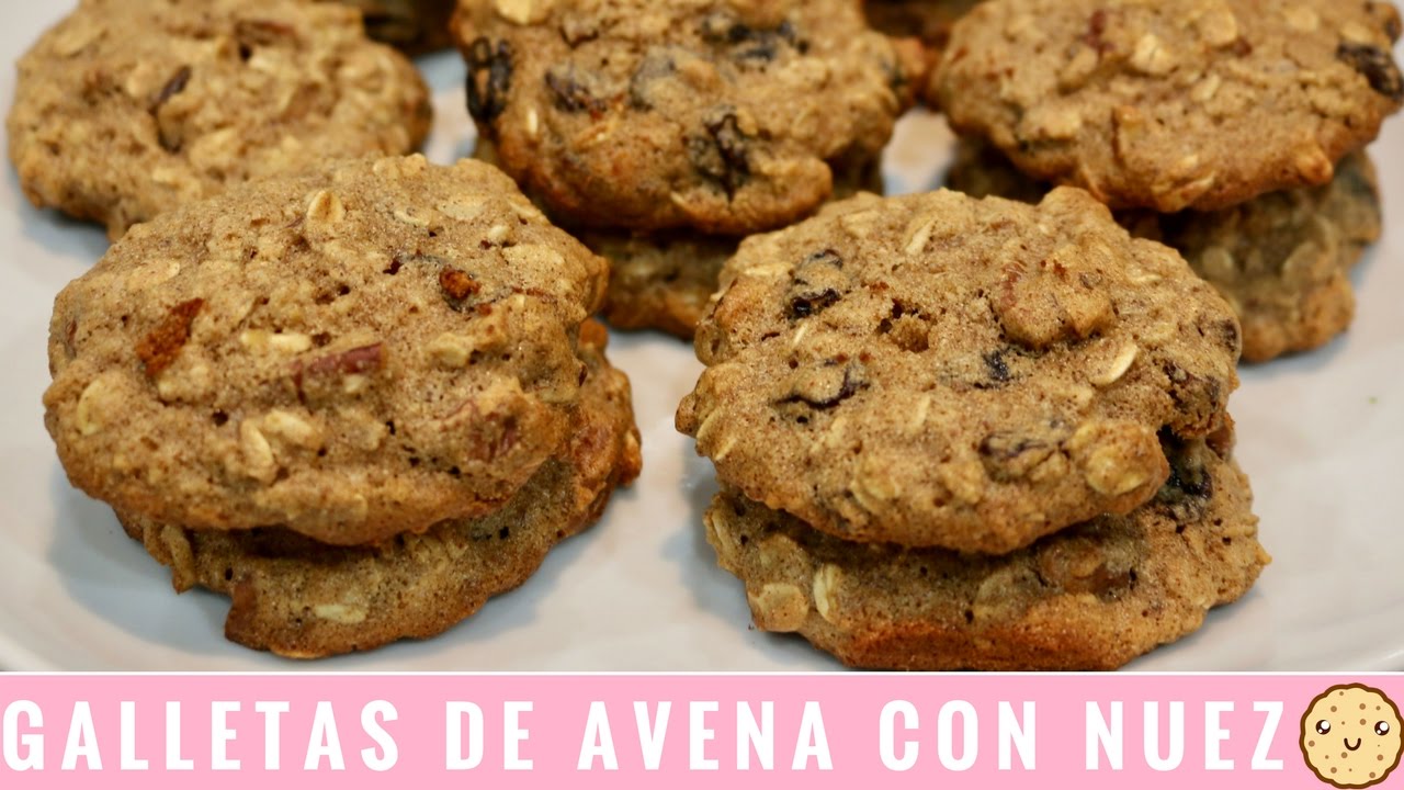 Galletas de avena con frutos secos