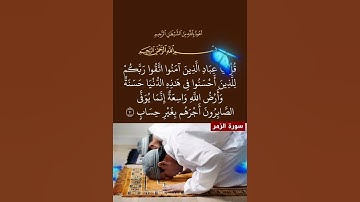 سورة الزمر الآية ( 10 )