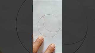 How To Draw A Moon Easy|| Moon Drawing #shorts #pencil drawing #art#Arsh Arty World 🙏👍👉🌎🌙🌙