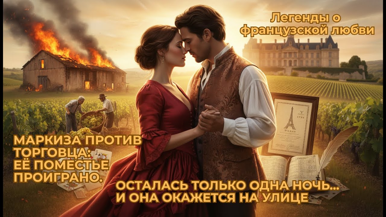 Маркиза против торговца: Её поместье проиграно. Осталась только одна ночь… и она на улице