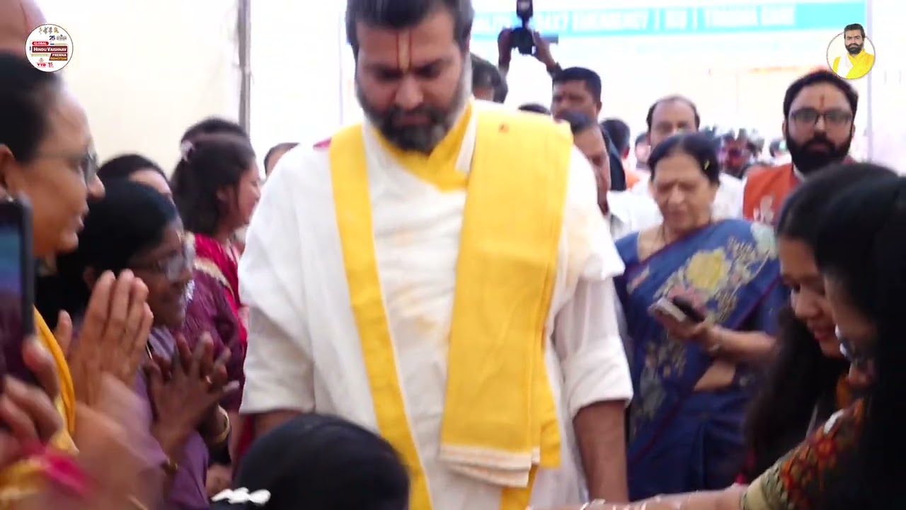 1008 kalash Mahotsav in the divine presence of Shri Vrajrajkumarji Mahodayshri