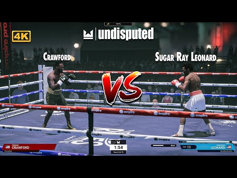 Undisputed Sugar Ray Leonard Gameplay (4K Ultra Settings) (PC Early Access) @PlayUndisputed